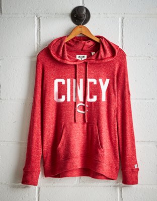 Tailgate Women's Cincinnati Reds Plush Hoodie - Free Shipping & Returns