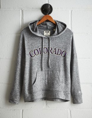 Tailgate Women's Colorado Rockies Plush Hoodie - Free Shipping & Returns