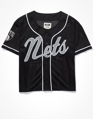 brooklyn nets baseball jersey