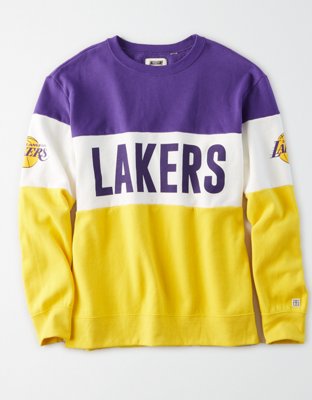 lakers jersey long sleeve