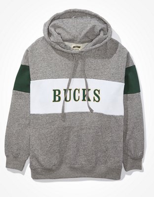 Tailgate Women's Milwaukee Bucks Colorblock Hoodie