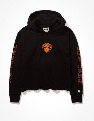 Tailgate Women's NY Knicks Cropped Hoodie