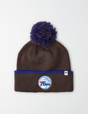 sixers pom pom hat