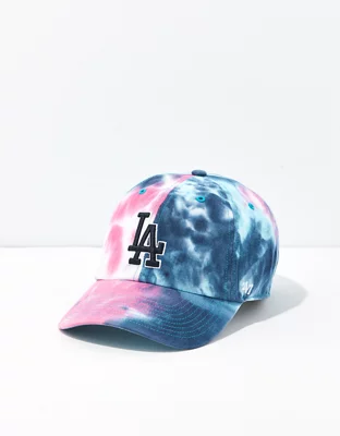 tie dye dodgers hat