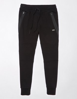 American eagle black sweatpants on sale