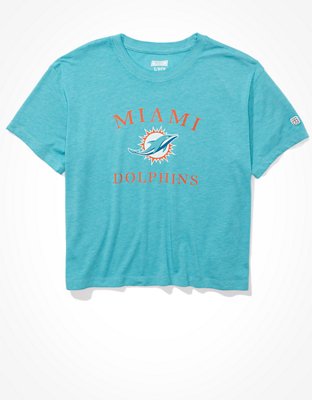 Dolphins Throwback Jerseys Women T shirt