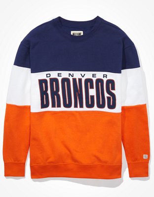 Tailgate Women's Denver Broncos Colorblock Sweatshirt