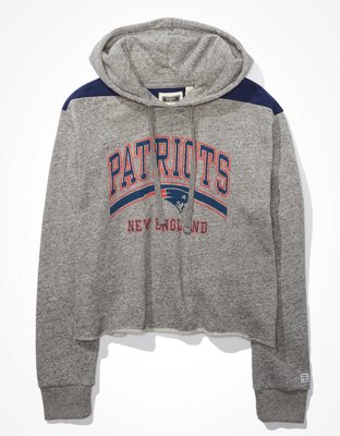 New England Patriots Cropped Hoodie