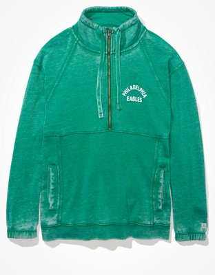 women's philadelphia eagles zip up hoodie