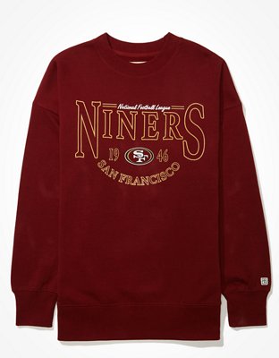 Tailgate Women's San Francisco 49ers Oversized Fleece Sweatshirt