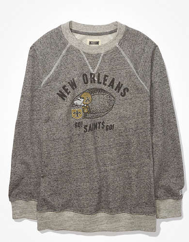 Tailgate Women's New Orleans Saints Oversized Fleece Sweatshirt