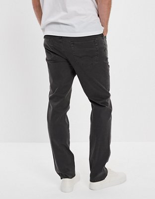 Мужские джинсы American Eagle AE Flex Soft Twill Slim Straight Pant — фото 2