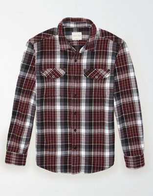 AE Seriously Soft Flannel Shirt