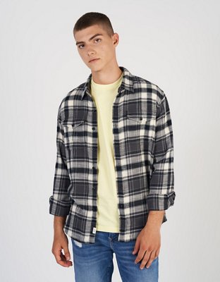 AE Standard Fit Flannel Shirt