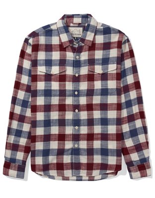 AE Standard Fit Flannel Shirt