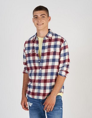 AE Standard Fit Flannel Shirt