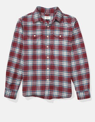 AE Standard Fit Flannel Shirt