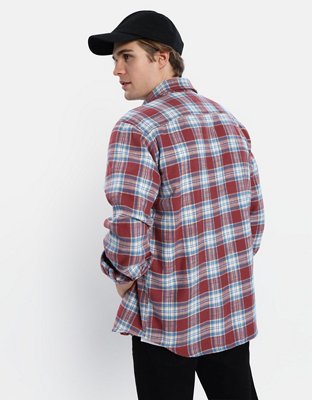 AE Standard Fit Flannel Shirt