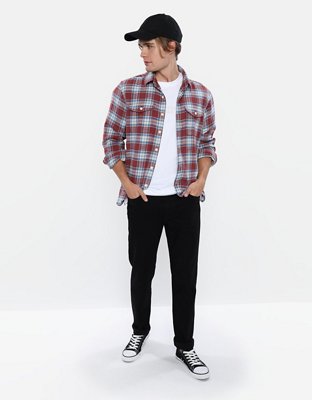 AE Standard Fit Flannel Shirt