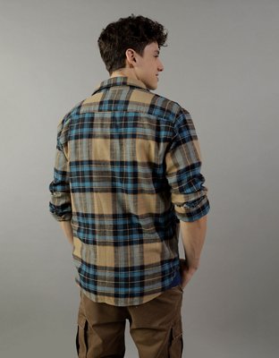 AE Standard Fit Flannel Shirt