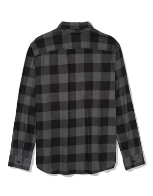AE Super Soft Plaid Flannel Shirt