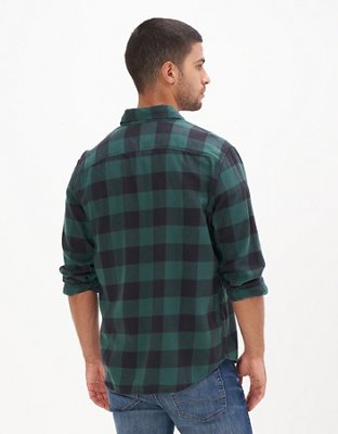 AE Super Soft Plaid Flannel Shirt