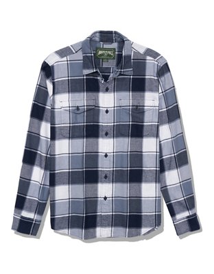 AE Super Soft Camisa de flannel de diseño escocés