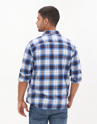 AE Super Soft Plaid Flannel Shirt