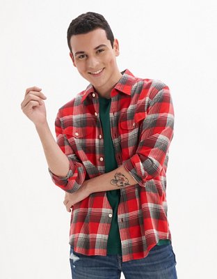 AE Super Soft Flannel Shirt