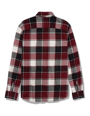 AE Super Soft Plaid Flannel Shirt