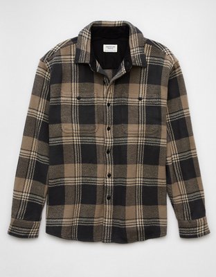 AE Textured Flannel Shirt