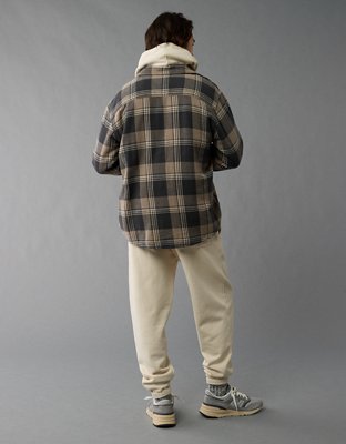 AE Textured Flannel Shirt