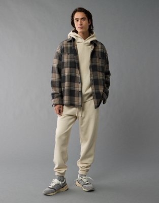 AE Textured Flannel Shirt