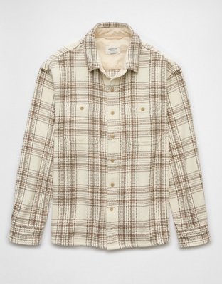 AE Textured Flannel Shirt