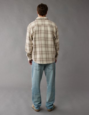 AE Textured Flannel Shirt