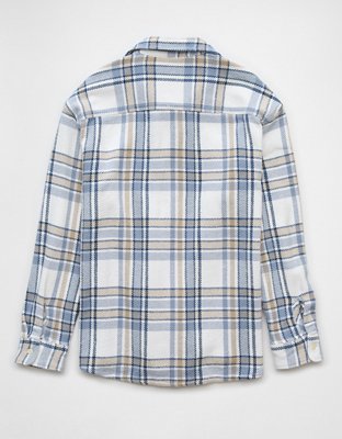 AE Textured Flannel Shirt