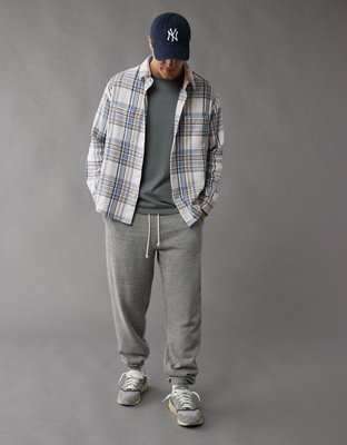 AE Textured Flannel Shirt