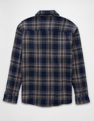 Chemise en flanelle texturée AE