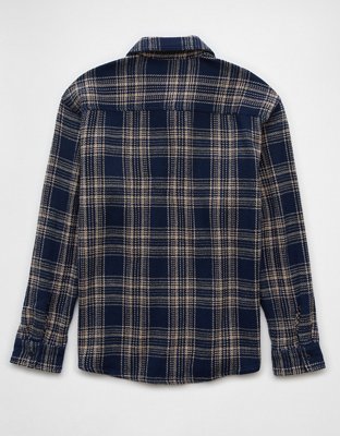 AE Textured Flannel Shirt