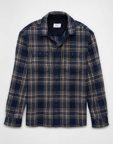 AE Printed Shirt Jacket AE Printed Shirt Jacket