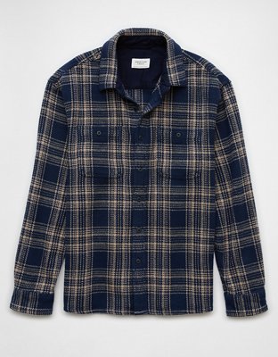 AE Textured Flannel Shirt