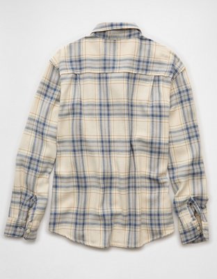 AE Textured Flannel Shirt