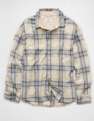 AE Textured Flannel Shirt