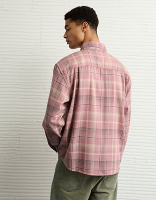 AE Textured Flannel Shirt