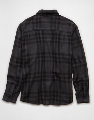 AE Textured Flannel Shirt