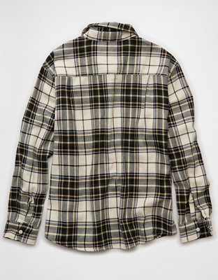AE Textured Flannel Shirt