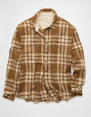 AE Textured Flannel Shirt