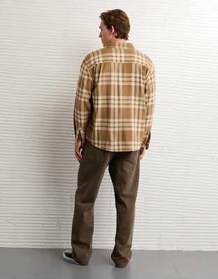 AE Textured Flannel Shirt