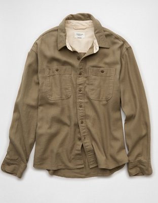 AE Textured Flannel Shirt