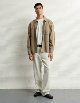 AE Textured Flannel Shirt